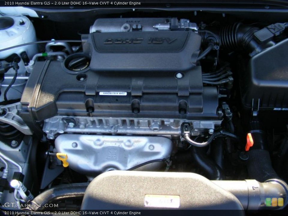 2.0 Liter DOHC 16-Valve CVVT 4 Cylinder Engine for the 2010 Hyundai Elantra #39614465