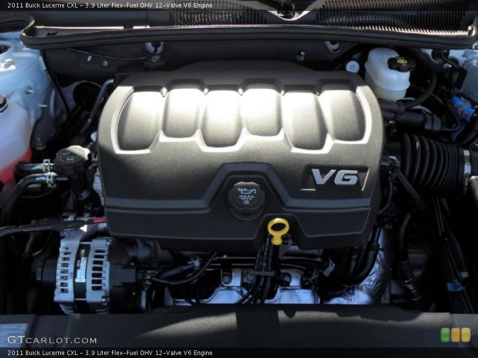 3.9 Liter Flex-Fuel OHV 12-Valve V6 Engine for the 2011 Buick Lucerne #39615617