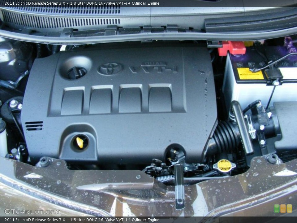 1.8 Liter DOHC 16-Valve VVT-i 4 Cylinder Engine for the 2011 Scion xD #39615785