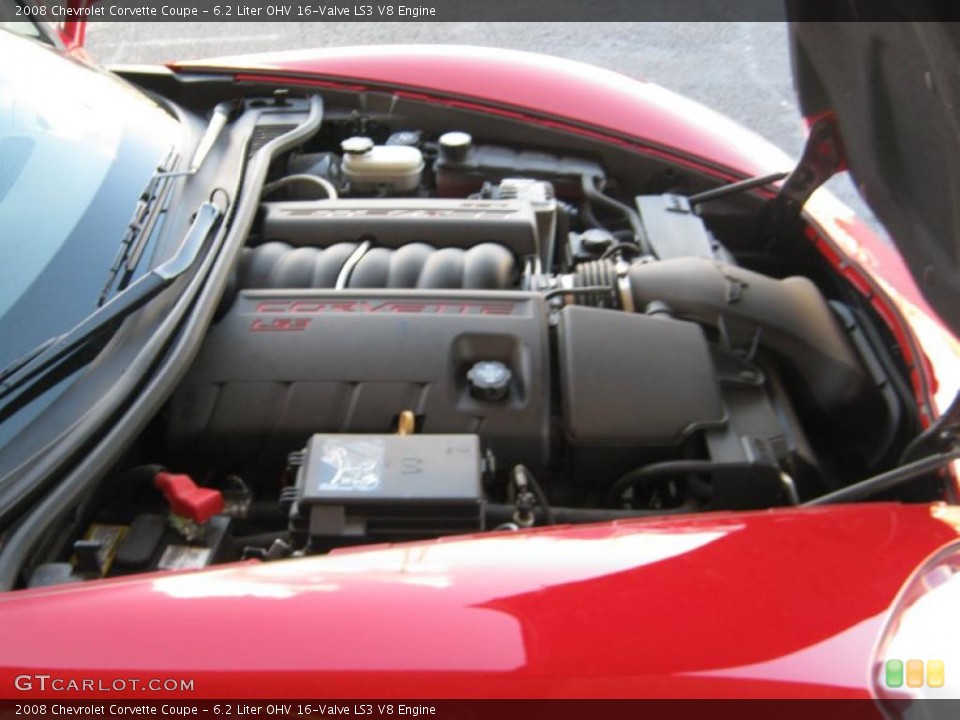 6.2 Liter OHV 16-Valve LS3 V8 Engine for the 2008 Chevrolet Corvette #39621826