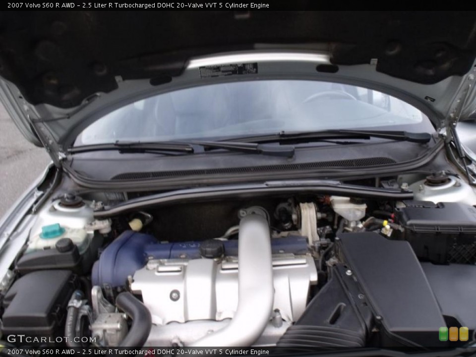 2.5 Liter R Turbocharged DOHC 20-Valve VVT 5 Cylinder Engine for the 2007 Volvo S60 #39627762