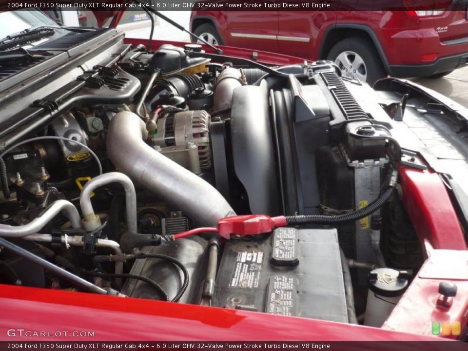 6.0 Liter OHV 32-Valve Power Stroke Turbo Diesel V8 Engine for the 2004 Ford F350 Super Duty #39632630