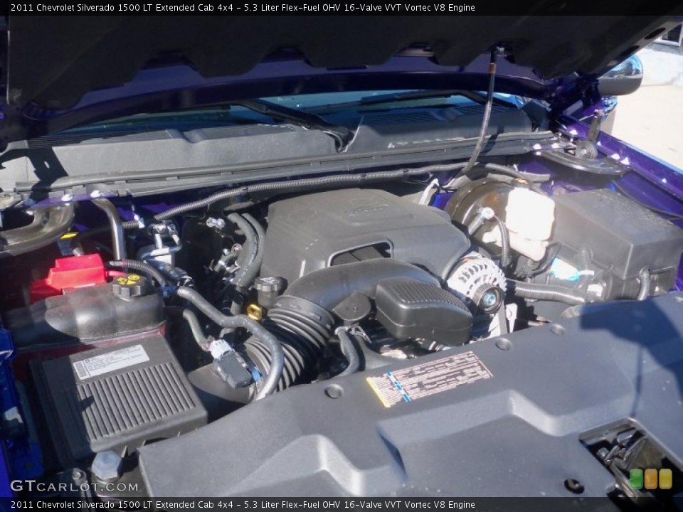 5.3 Liter Flex-Fuel OHV 16-Valve VVT Vortec V8 Engine for the 2011 Chevrolet Silverado 1500 #39632734