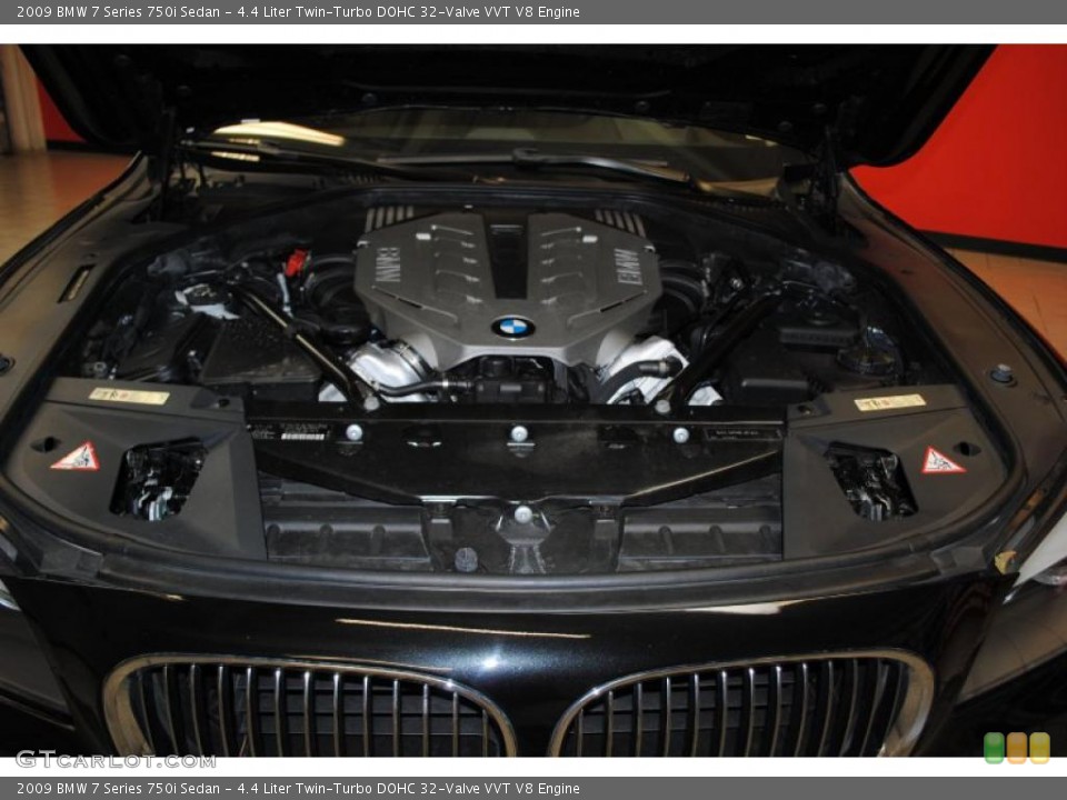 4.4 Liter Twin-Turbo DOHC 32-Valve VVT V8 Engine for the 2009 BMW 7 Series #39644723