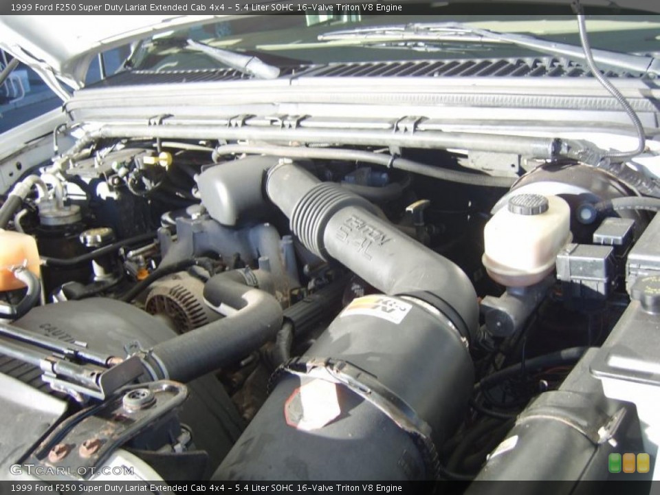5.4 Liter SOHC 16-Valve Triton V8 Engine for the 1999 Ford F250 Super Duty #39655624