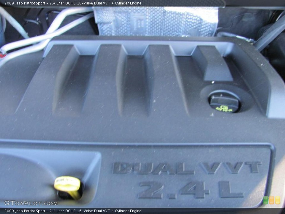 2.4 Liter DOHC 16-Valve Dual VVT 4 Cylinder Engine for the 2009 Jeep Patriot #39656356