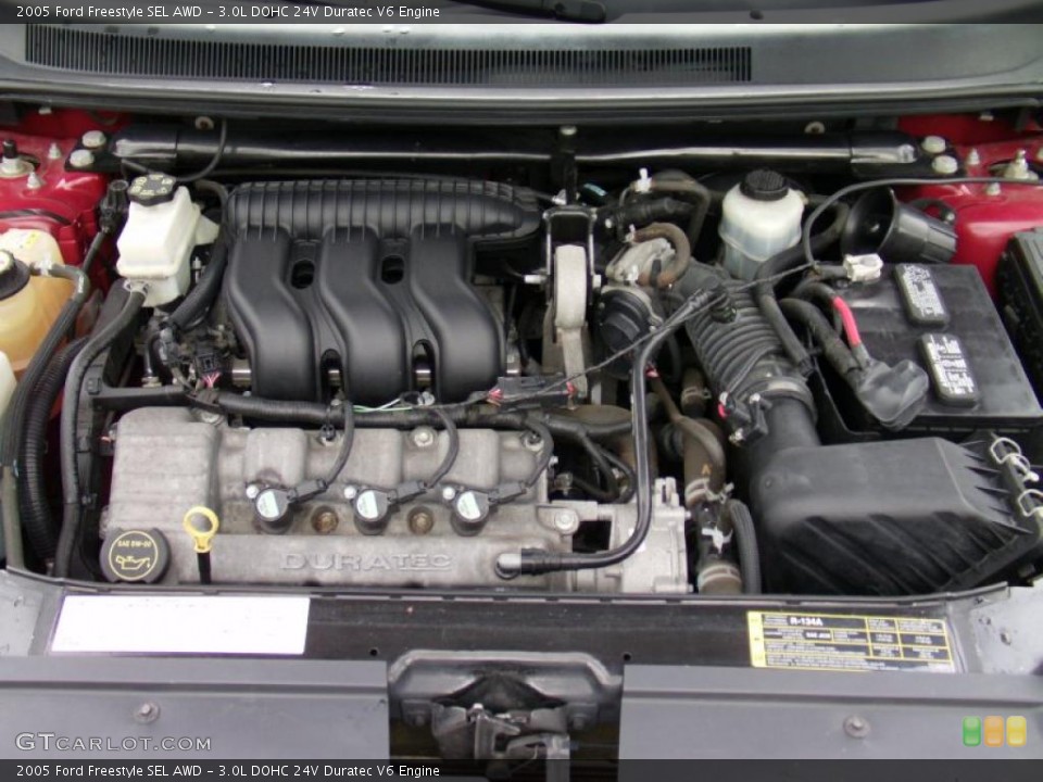 3.0L DOHC 24V Duratec V6 Engine for the 2005 Ford Freestyle #39656816