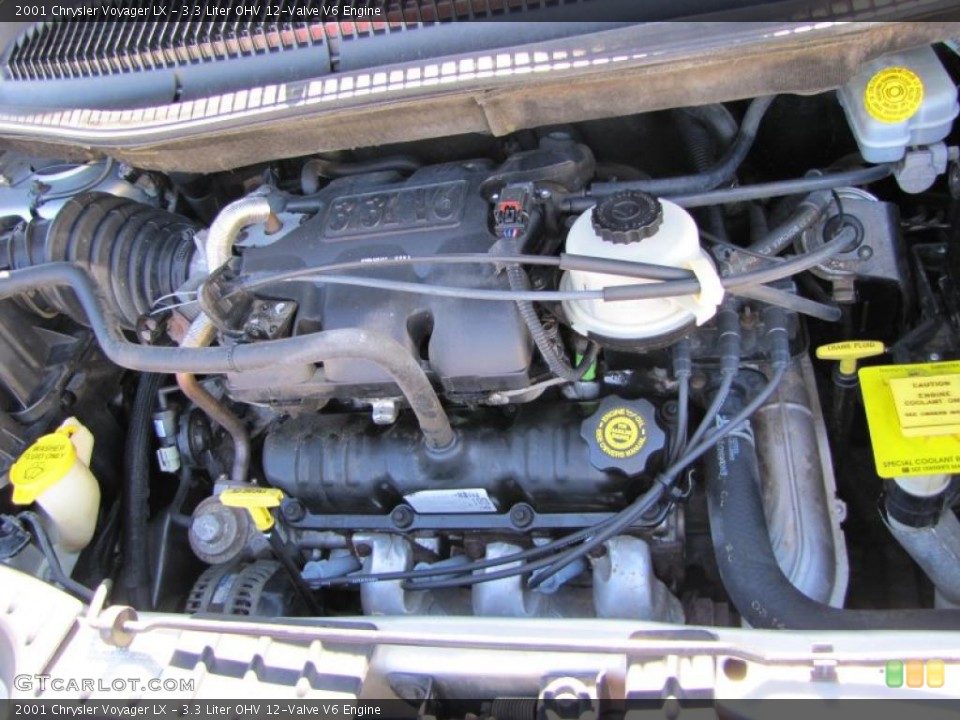 3.3 Liter OHV 12-Valve V6 Engine for the 2001 Chrysler Voyager #39661332