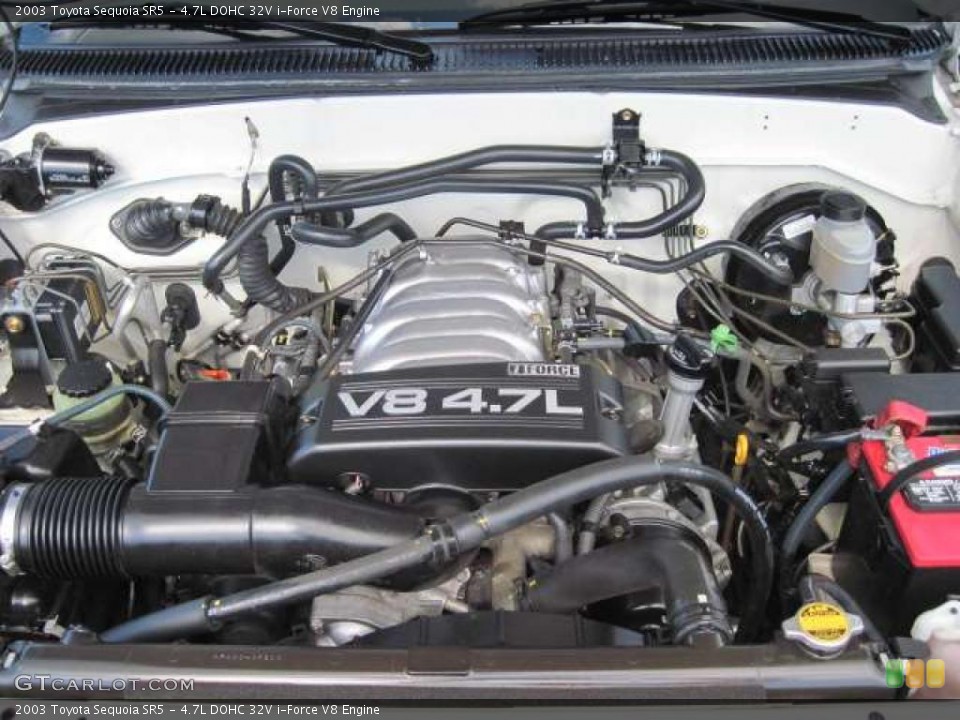 4.7L DOHC 32V i-Force V8 Engine for the 2003 Toyota Sequoia #39669195