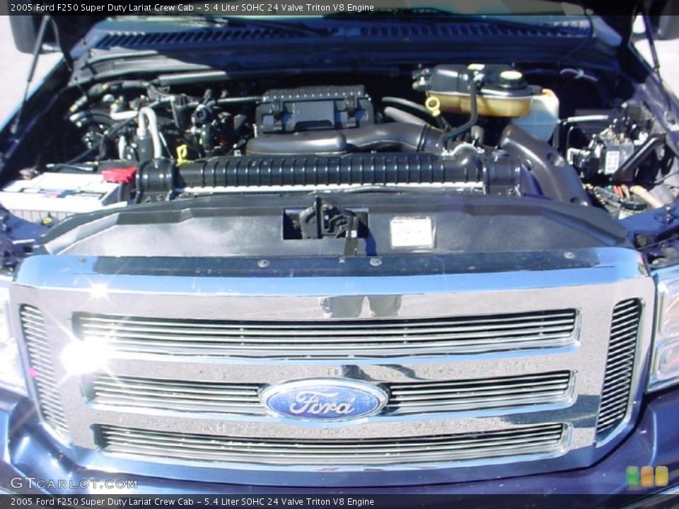 5.4 Liter SOHC 24 Valve Triton V8 Engine for the 2005 Ford F250 Super Duty #39669887