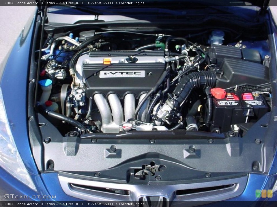 2.4 Liter DOHC 16-Valve i-VTEC 4 Cylinder Engine for the 2004 Honda Accord #39670347