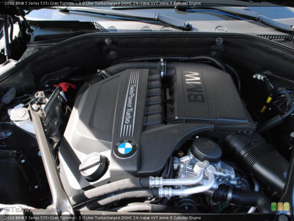 3.0 Liter Turbocharged DOHC 24-Valve VVT Inline 6 Cylinder Engine for the 2010 BMW 5 Series #39671587