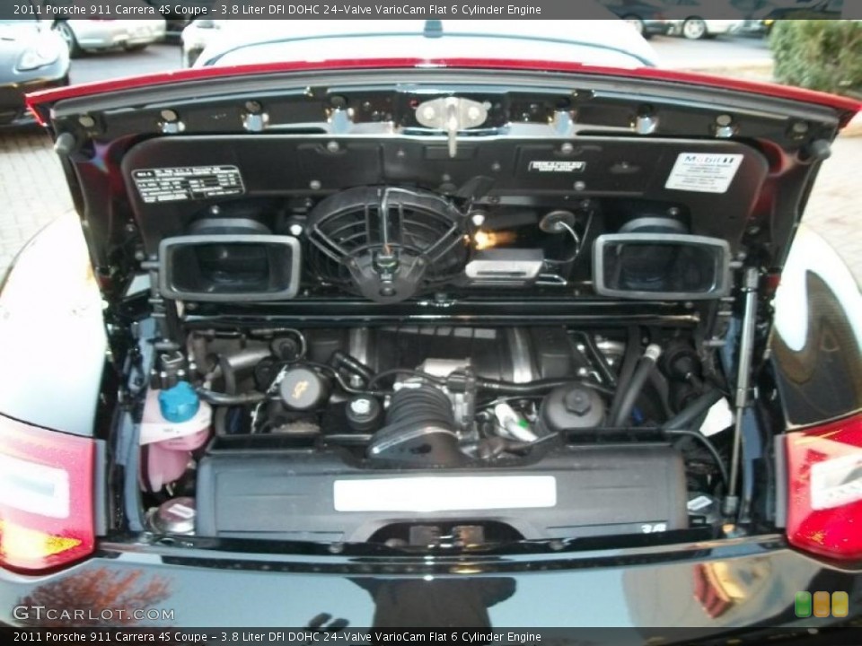 3.8 Liter DFI DOHC 24-Valve VarioCam Flat 6 Cylinder Engine for the 2011 Porsche 911 #39677063