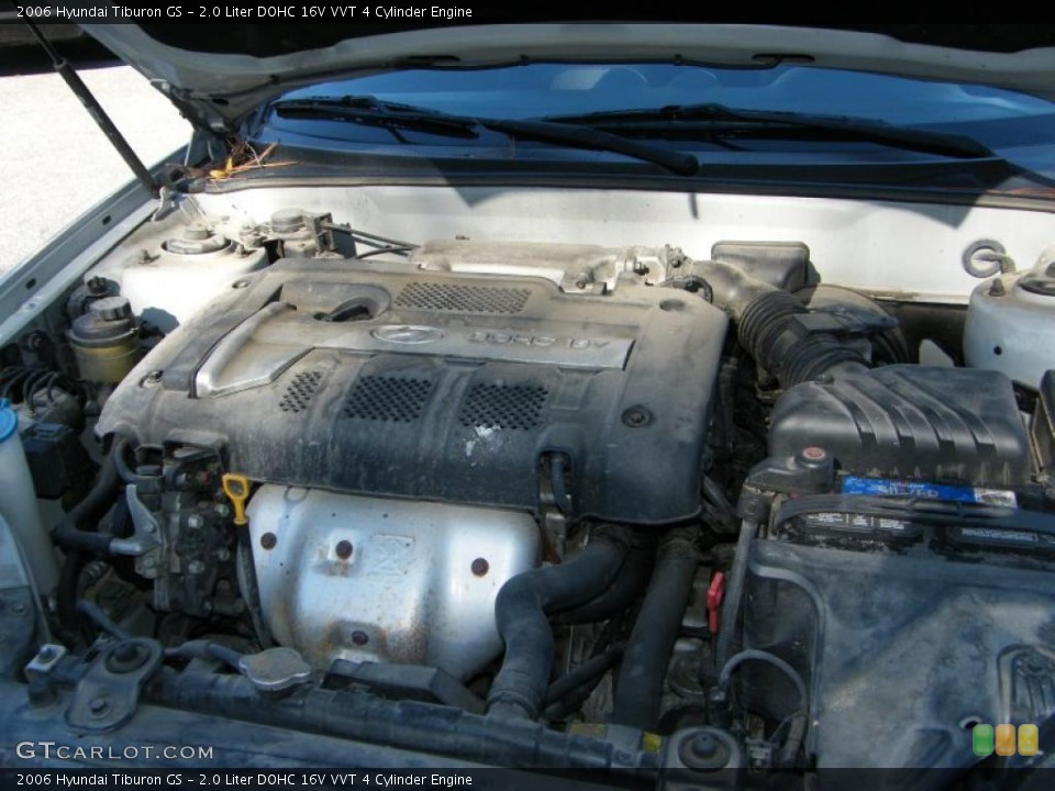 2.0 Liter DOHC 16V VVT 4 Cylinder Engine for the 2006 Hyundai Tiburon #39683979