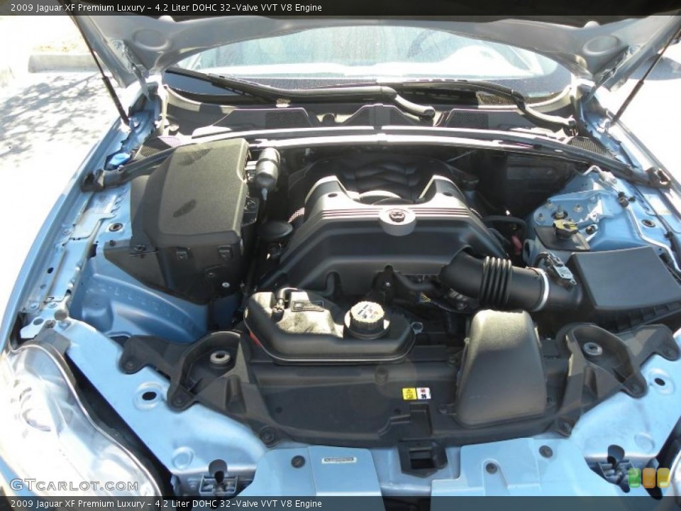 4.2 Liter DOHC 32-Valve VVT V8 Engine for the 2009 Jaguar XF #39696934