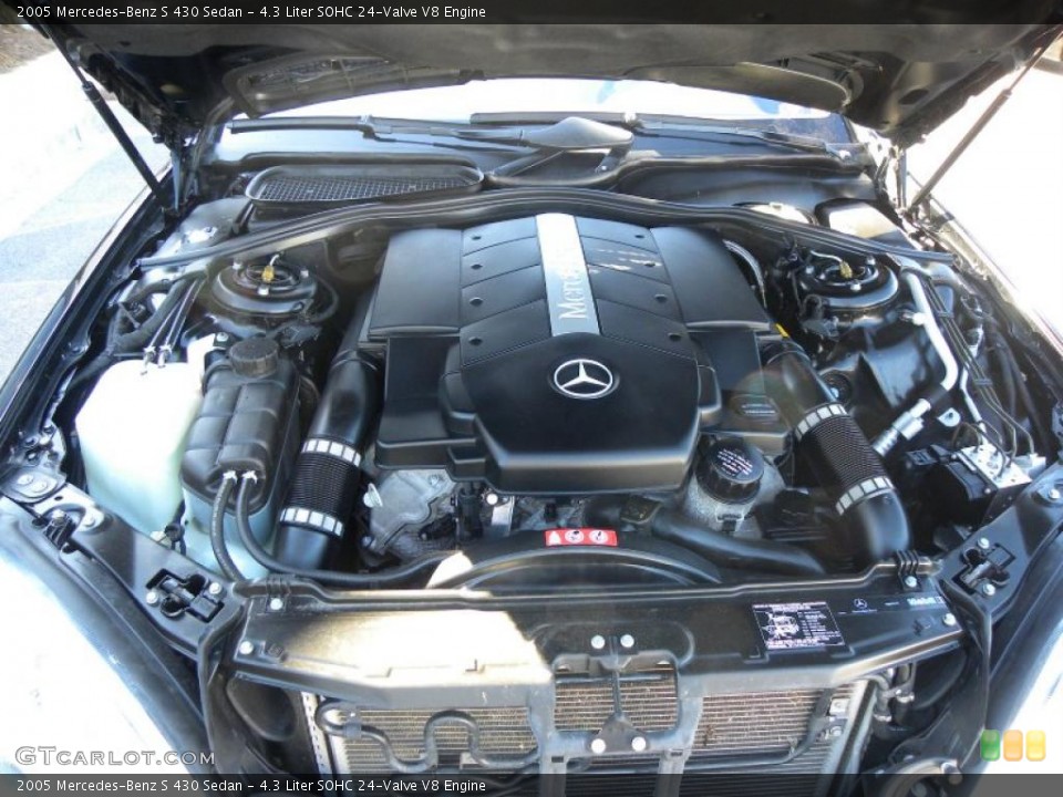 4.3 Liter SOHC 24-Valve V8 Engine for the 2005 Mercedes-Benz S #39700959