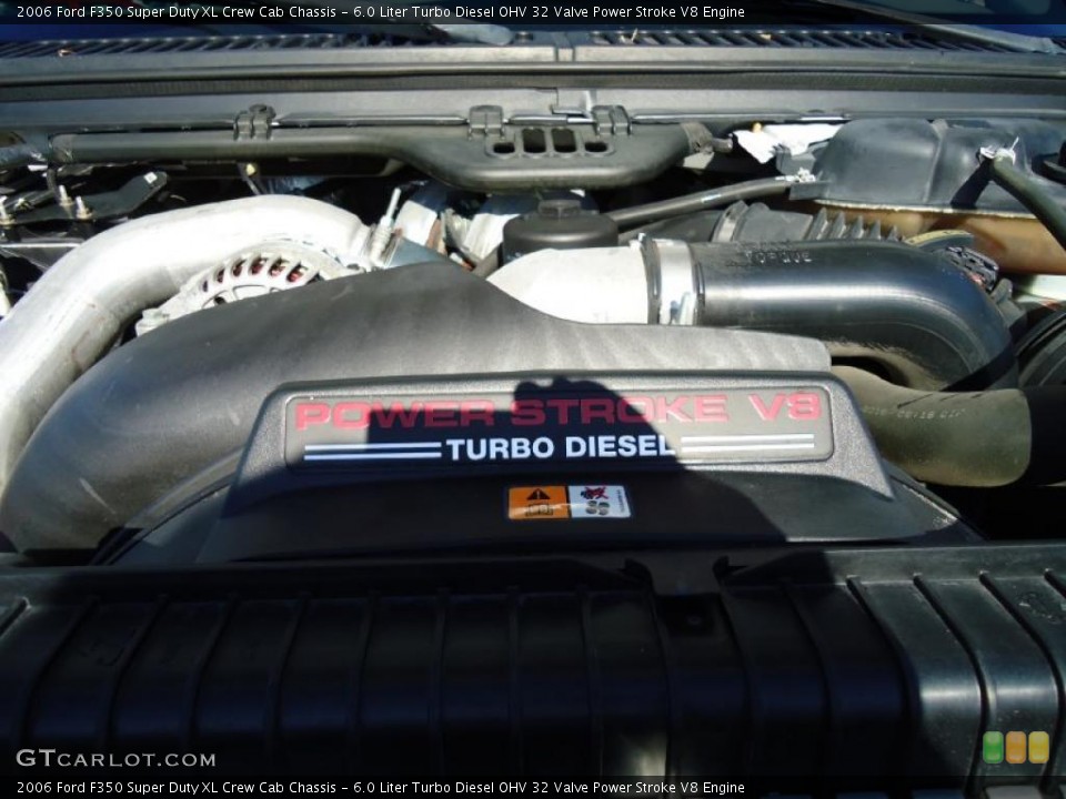 6.0 Liter Turbo Diesel OHV 32 Valve Power Stroke V8 Engine for the 2006 Ford F350 Super Duty #39706267
