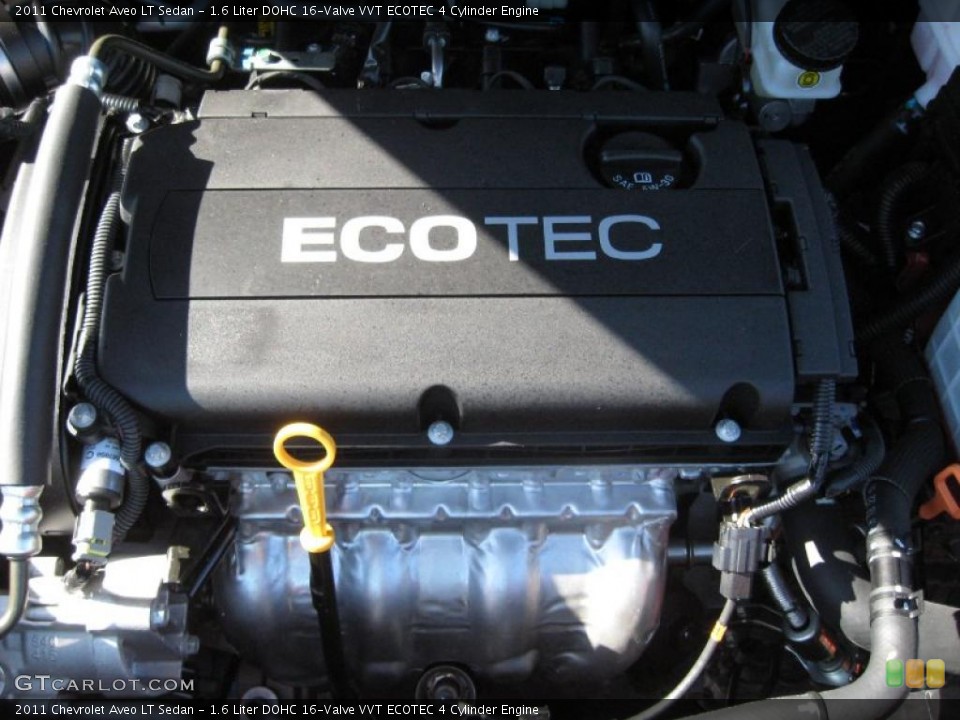 1.6 Liter DOHC 16-Valve VVT ECOTEC 4 Cylinder Engine for the 2011 Chevrolet Aveo #39707007