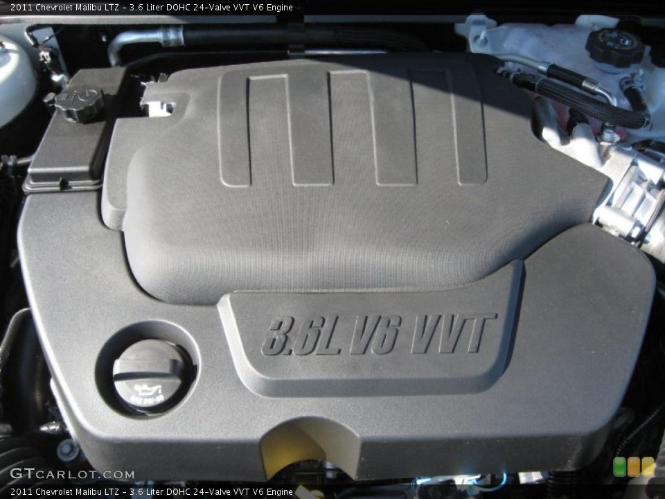 3.6 Liter DOHC 24-Valve VVT V6 Engine for the 2011 Chevrolet Malibu #39707255