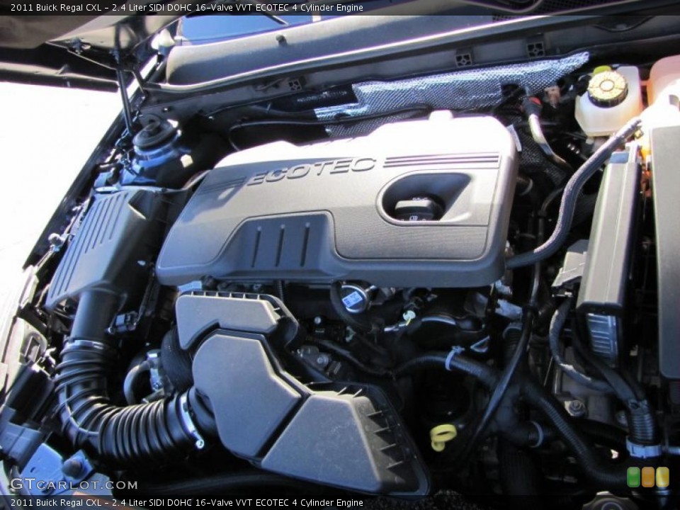 2.4 Liter SIDI DOHC 16-Valve VVT ECOTEC 4 Cylinder Engine for the 2011 Buick Regal #39715015