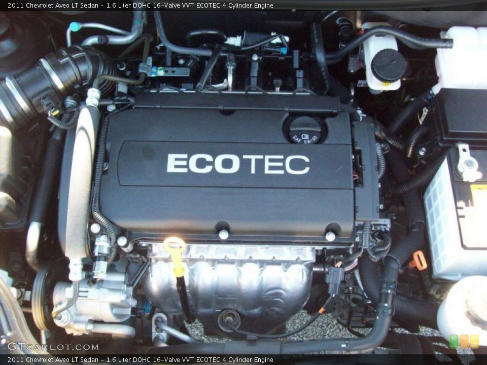 1.6 Liter DOHC 16-Valve VVT ECOTEC 4 Cylinder Engine for the 2011 Chevrolet Aveo #39717595