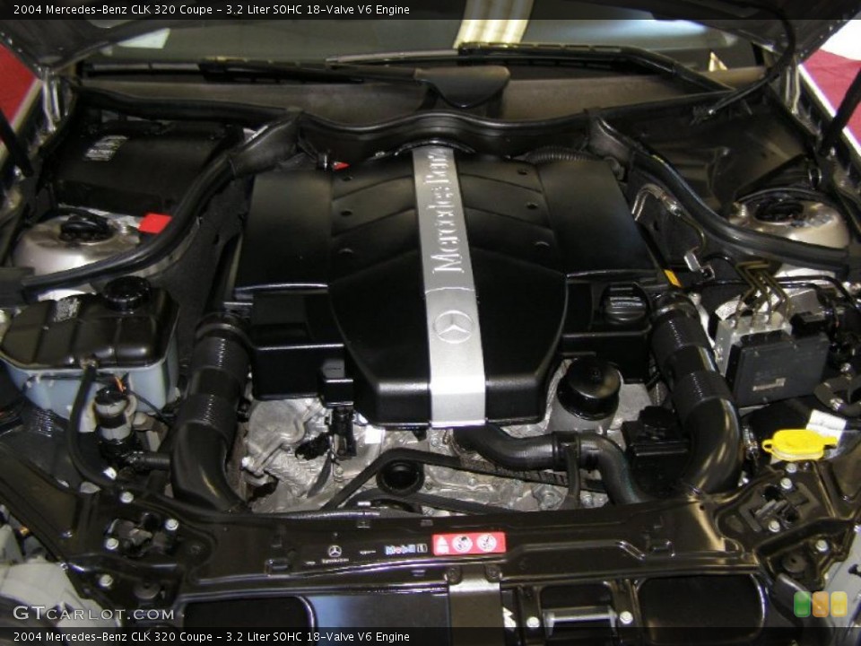 3.2 Liter SOHC 18-Valve V6 Engine for the 2004 Mercedes-Benz CLK #39722387