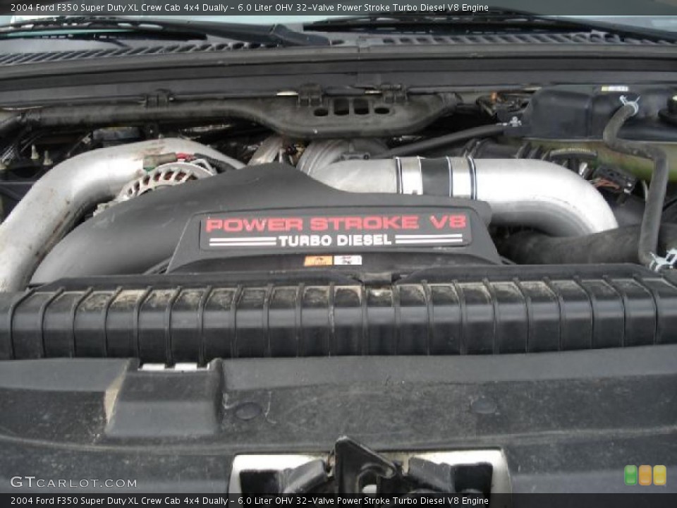 6.0 Liter OHV 32-Valve Power Stroke Turbo Diesel V8 Engine for the 2004 Ford F350 Super Duty #39730057