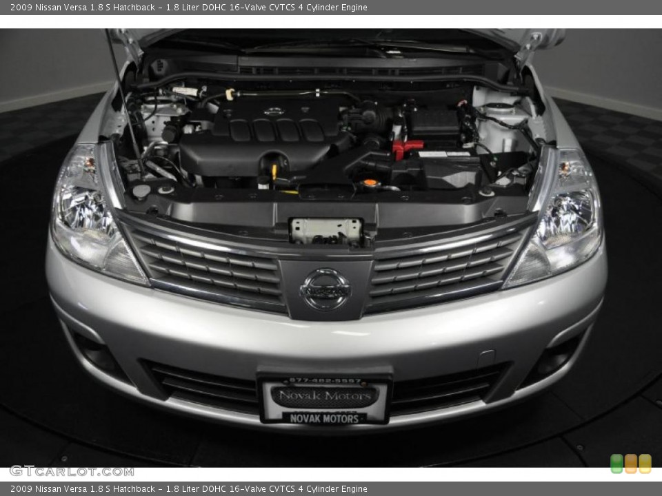 1.8 Liter DOHC 16-Valve CVTCS 4 Cylinder 2009 Nissan Versa Engine