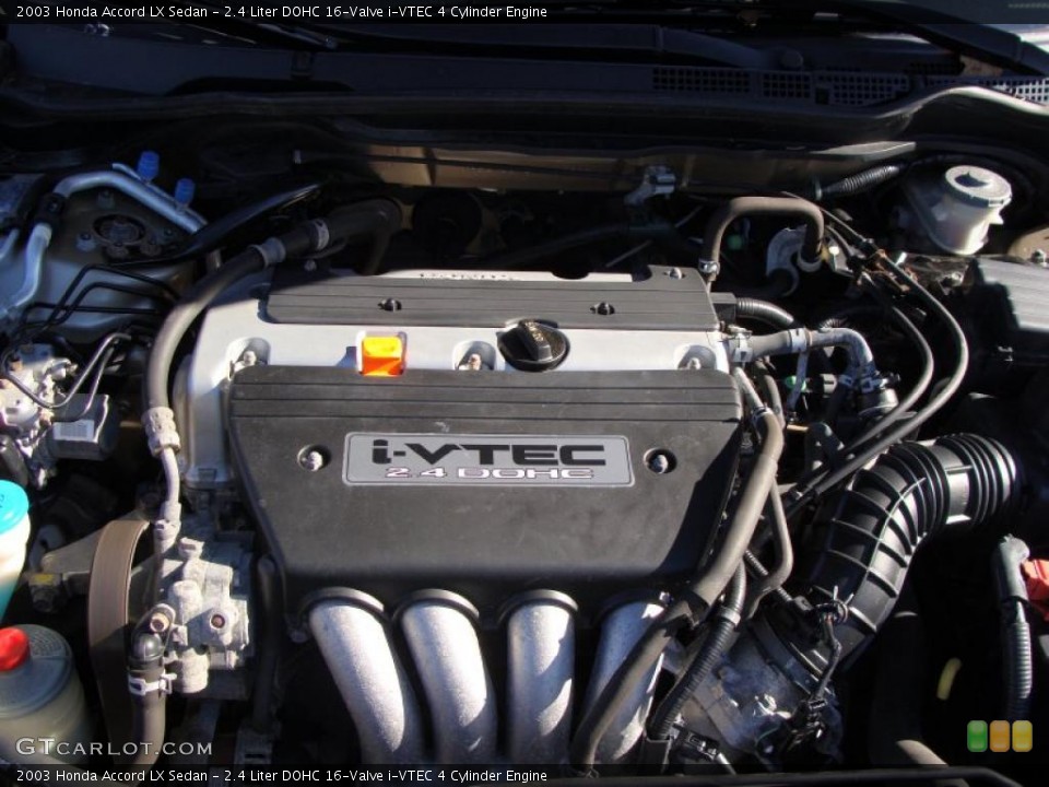 2.4 Liter DOHC 16-Valve i-VTEC 4 Cylinder Engine for the 2003 Honda Accord #39736473
