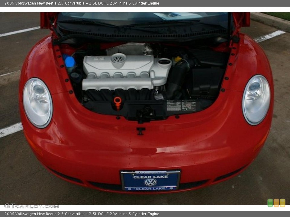 2.5L DOHC 20V Inline 5 Cylinder Engine for the 2006 Volkswagen New Beetle #39738605