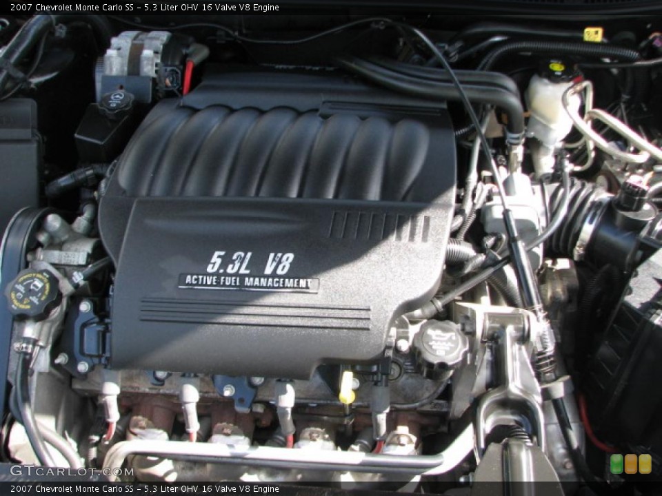 5.3 Liter OHV 16 Valve V8 Engine for the 2007 Chevrolet Monte Carlo #39745773
