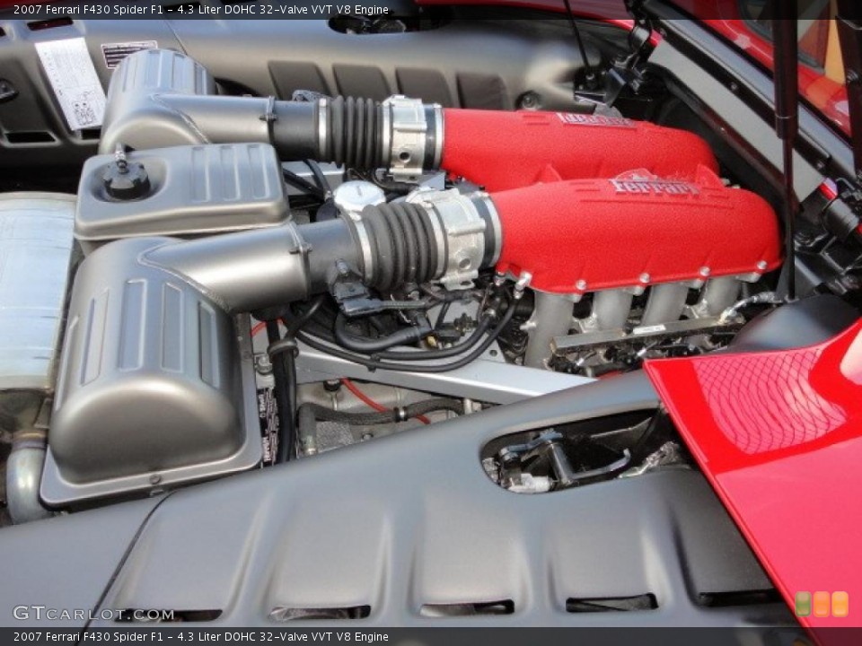 4.3 Liter DOHC 32-Valve VVT V8 Engine for the 2007 Ferrari F430 #39747486
