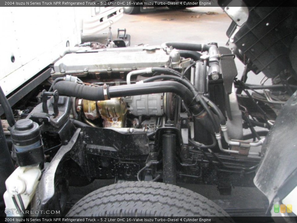 5.2 Liter OHC 16-Valve Isuzu Turbo-Diesel 4 Cylinder Engine for the 2004 Isuzu N Series Truck #39747978
