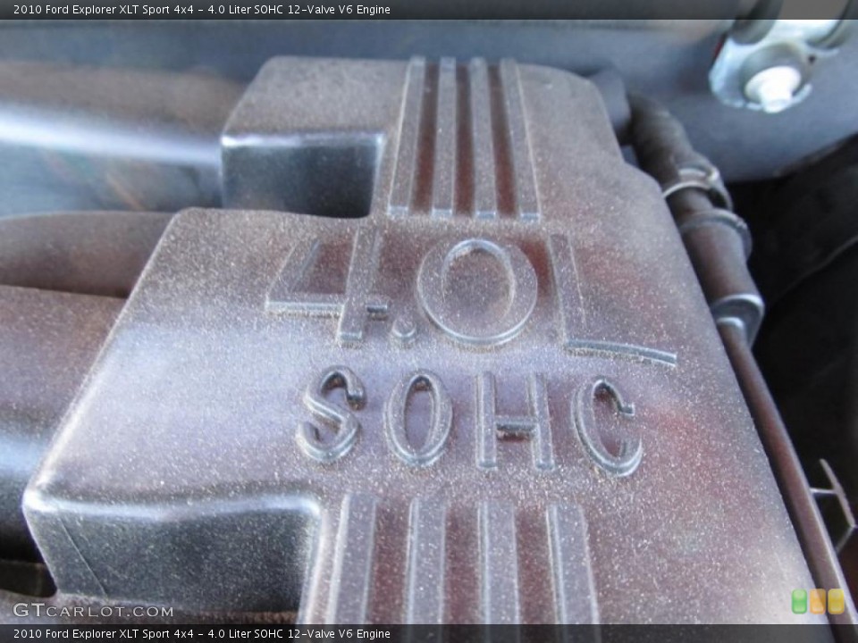 4.0 Liter SOHC 12-Valve V6 Engine for the 2010 Ford Explorer #39757338