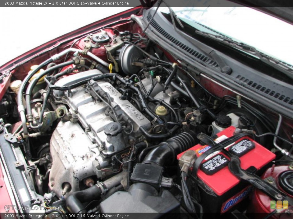 2.0 Liter DOHC 16-Valve 4 Cylinder Engine for the 2003 Mazda Protege #39757830