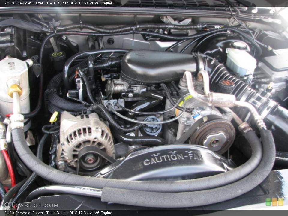 4.3 Liter OHV 12 Valve V6 Engine for the 2000 Chevrolet Blazer #39758202
