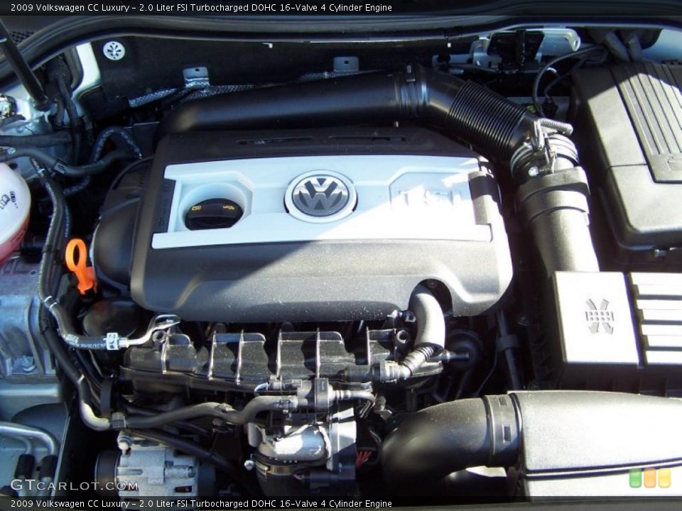 2.0 Liter FSI Turbocharged DOHC 16-Valve 4 Cylinder Engine for the 2009 Volkswagen CC #39759882