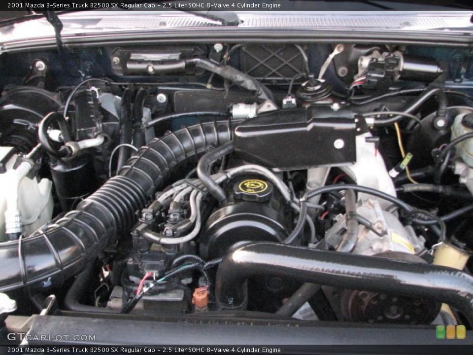 2.5 Liter SOHC 8-Valve 4 Cylinder Engine for the 2001 Mazda B-Series Truck #39765558