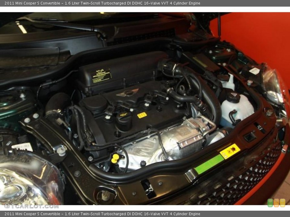 1.6 Liter Twin-Scroll Turbocharged DI DOHC 16-Valve VVT 4 Cylinder Engine for the 2011 Mini Cooper #39766746