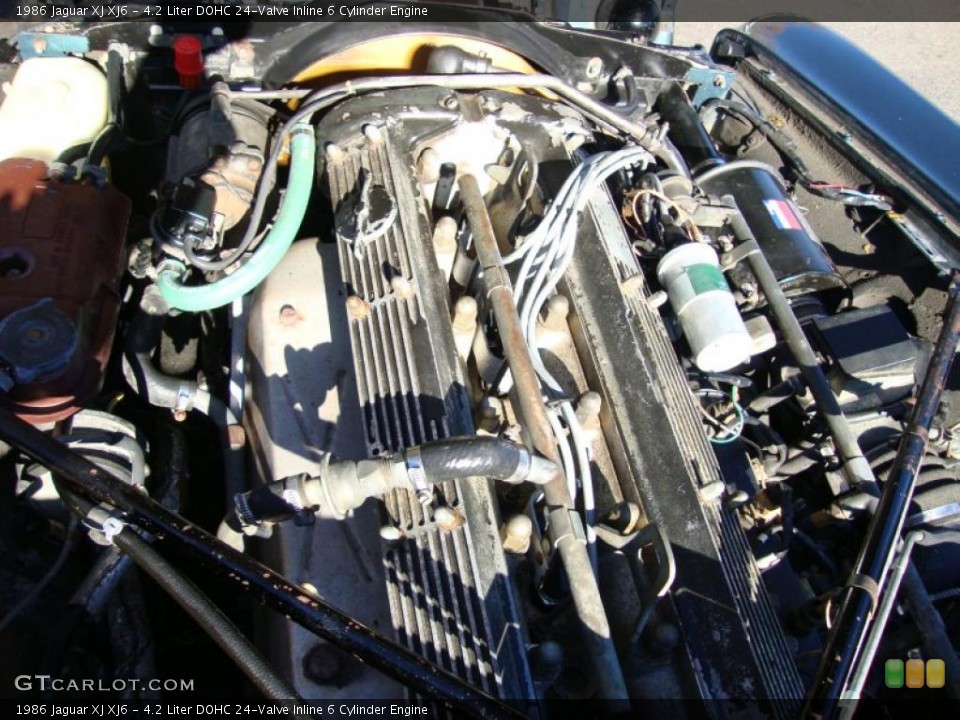 4.2 Liter DOHC 24-Valve Inline 6 Cylinder Engine for the 1986 Jaguar XJ #39766902