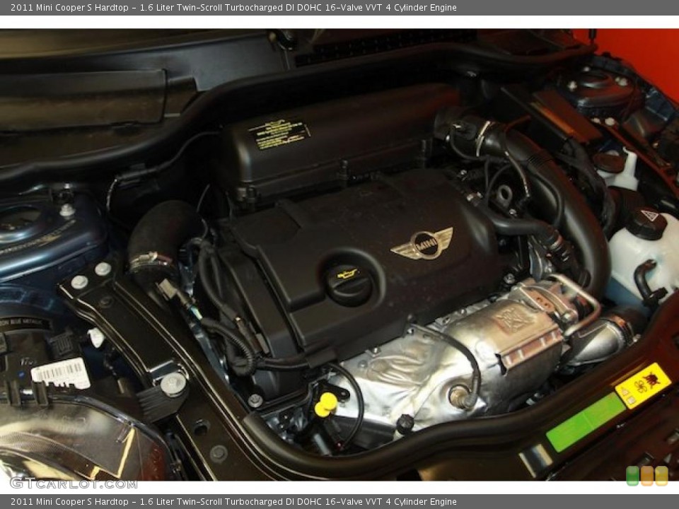 1.6 Liter Twin-Scroll Turbocharged DI DOHC 16-Valve VVT 4 Cylinder Engine for the 2011 Mini Cooper #39767606