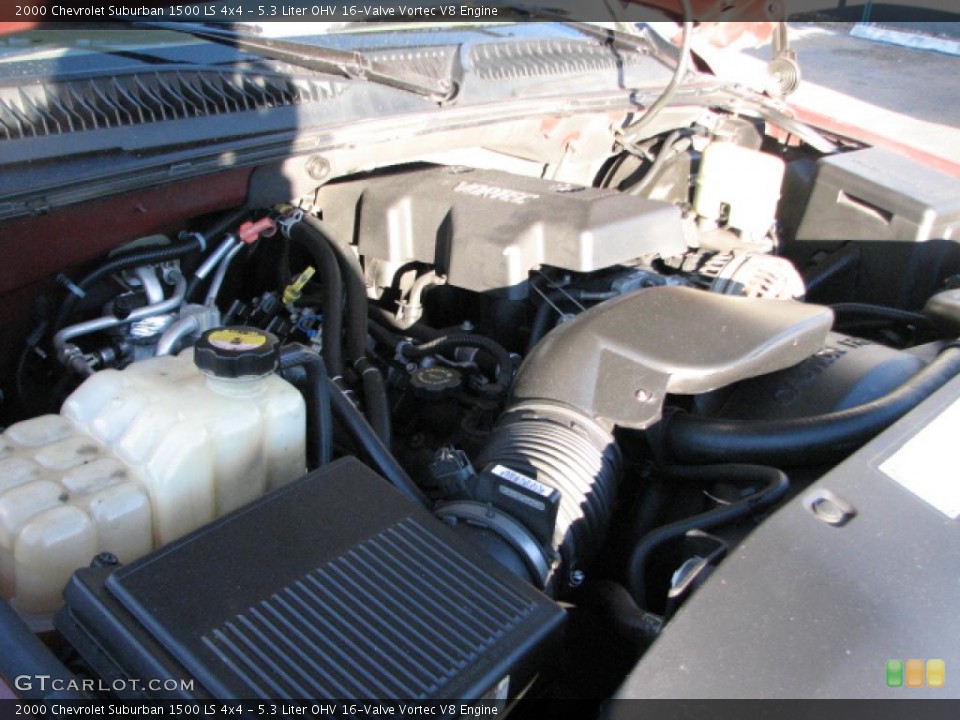 5.3 Liter OHV 16-Valve Vortec V8 Engine for the 2000 Chevrolet Suburban #39769926