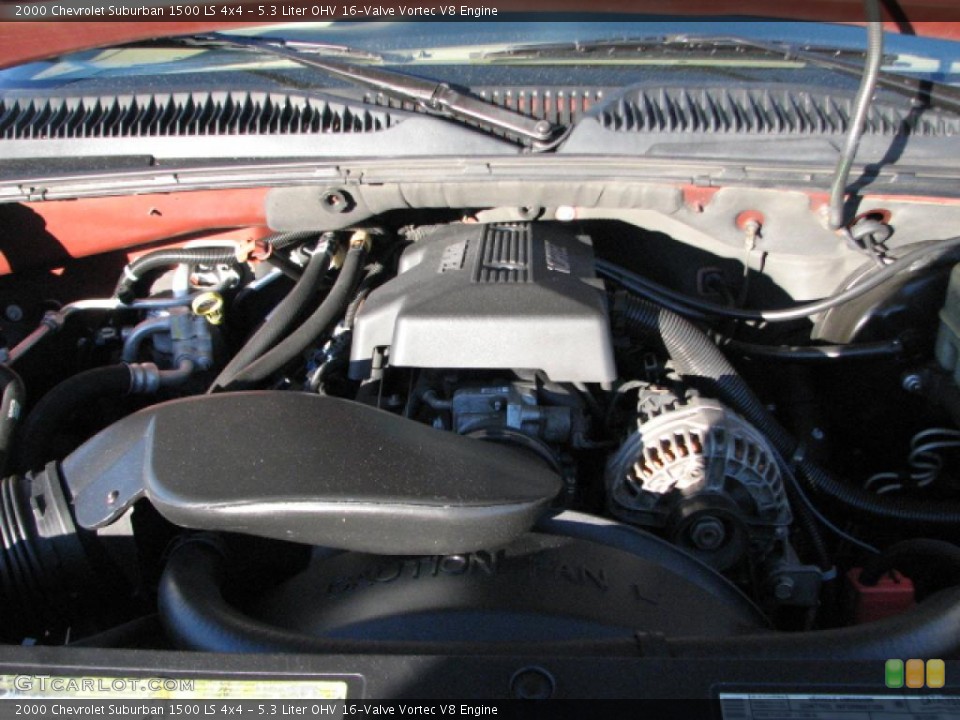 5.3 Liter OHV 16-Valve Vortec V8 Engine for the 2000 Chevrolet Suburban #39769936