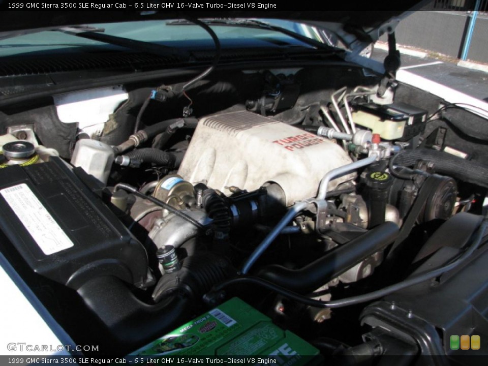 6.5 Liter OHV 16-Valve Turbo-Diesel V8 Engine for the 1999 GMC Sierra 3500 #39773102