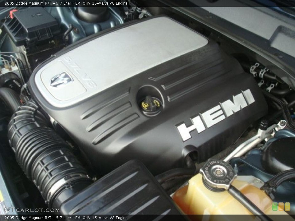 5.7 Liter HEMI OHV 16-Valve V8 Engine for the 2005 Dodge Magnum #39776628