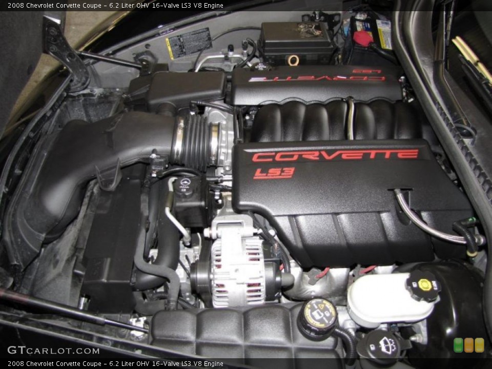 6.2 Liter OHV 16-Valve LS3 V8 Engine for the 2008 Chevrolet Corvette #39783122
