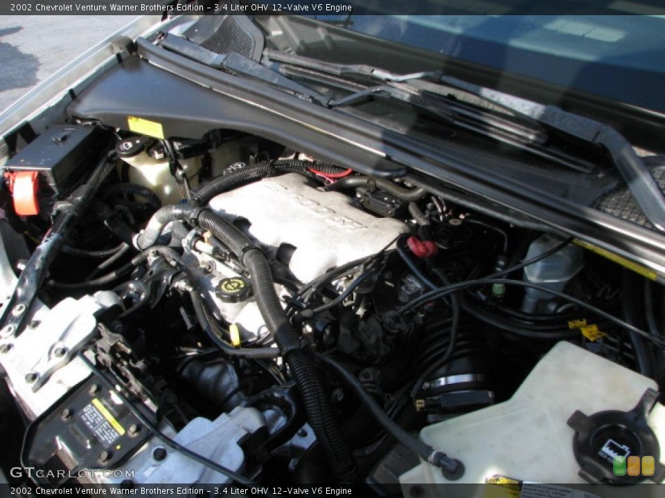 3.4 Liter OHV 12-Valve V6 Engine for the 2002 Chevrolet Venture #39785522