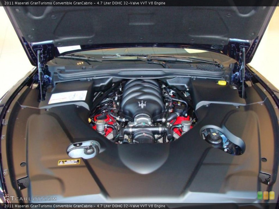 4.7 Liter DOHC 32-Valve VVT V8 Engine for the 2011 Maserati GranTurismo Convertible #39786670