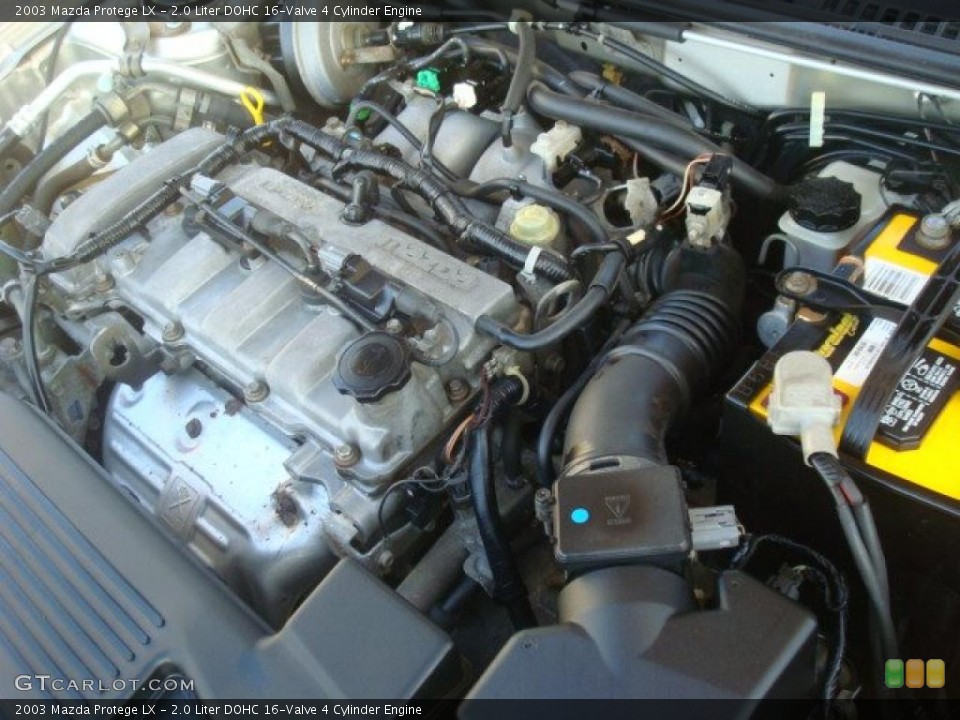 2.0 Liter DOHC 16-Valve 4 Cylinder Engine for the 2003 Mazda Protege #39791986