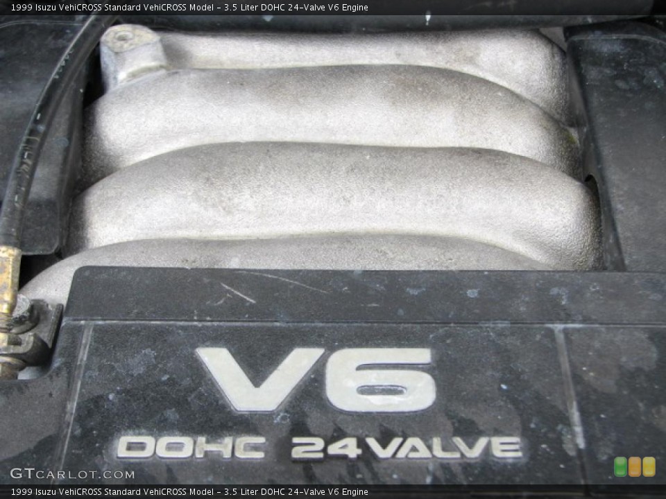 3.5 Liter DOHC 24-Valve V6 1999 Isuzu VehiCROSS Engine